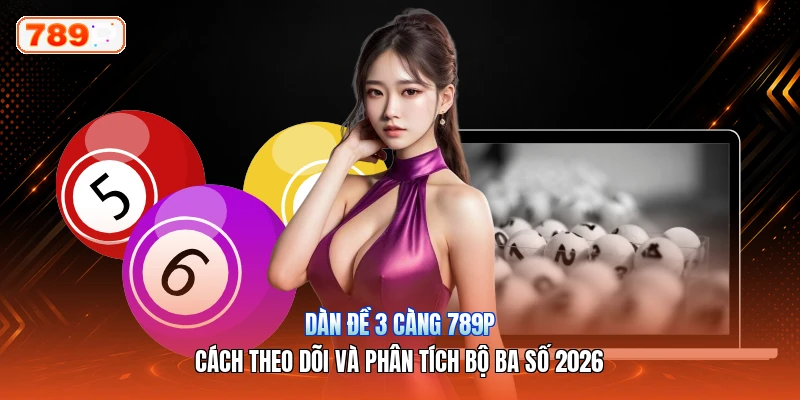 Dàn Đề 3 Càng 789P – Cách Theo Dõi Và Phân Tích Bộ Ba Số 2026