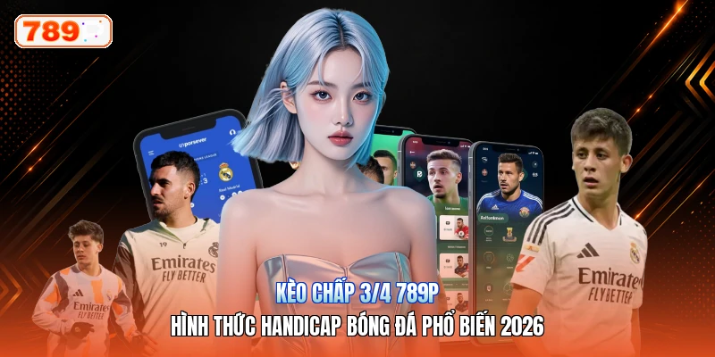 Kèo Chấp 3/4 789P – Hình Thức Handicap Bóng Đá Phổ Biến 2026