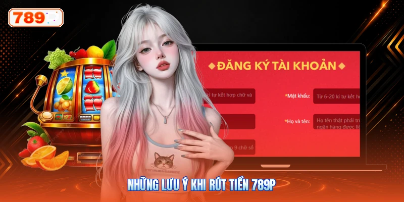 Những lưu ý khi rút tiền 789P