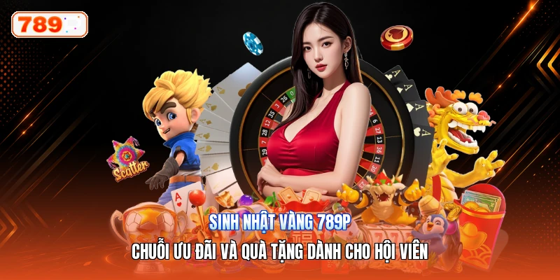 Sinh Nhật Vàng 789P – Chuỗi Ưu Đãi Và Quà Tặng Dành Cho Hội Viên